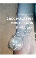 28000 Parole Per Dirti Che Non Finira' Mai