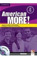 American More! Level 4 Workbook with Audio CD