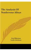 Analysis Of Nonferrous Alloys