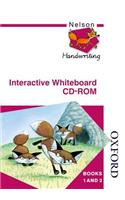 Nelson Handwriting Whiteboard CD ROM 1 & 2 Level