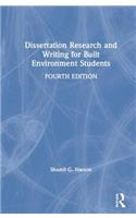 Dissertation Research and Writing for Built Environment Students