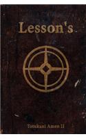 Book I - Lesson's