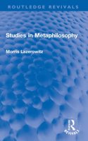 Studies in Metaphilosophy