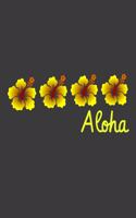 Aloha: Aloha Journal - Aloha Notebook - Hawaiian Hibiscus Tropical Aloha Beaches Pineapple Gift ideas - FEEL THE BEACH, FEEL GOOD with this sassy Hawaiian 