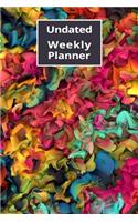Undated Weekly Planner