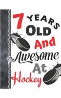 7 Years Old and Awesome at Hockey