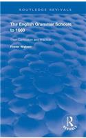 The English Grammar Schools to 1660