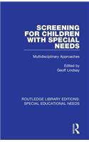 Screening for Children with Special Needs