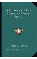 History Of The American Whale Fishery