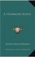 A Stumbling Block