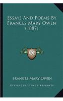 Essays and Poems by Frances Mary Owen (1887)