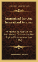 International Law and International Relations