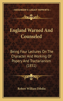 England Warned And Counseled