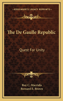 The De Gaulle Republic