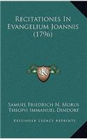 Recitationes In Evangelium Joannis (1796)