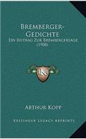 Bremberger-Gedichte