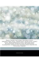 Articles on Proof Theory, Including