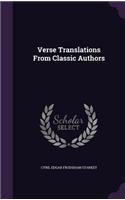 Verse Translations From Classic Authors