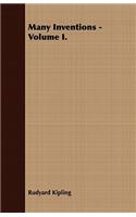 Many Inventions - Volume I.