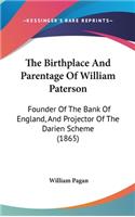 Birthplace And Parentage Of William Paterson