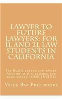Lawyer to future lawyers
