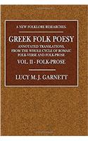 Greek Folk Poesy - Vol. II - Folk-Prose