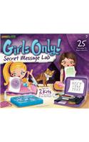 Girls Only! Secret Message Lab