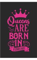 Queens are born in february