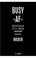 Notebook for Boxers / Boxer