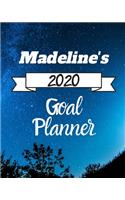 Madeline's 2020 Goal Planner: 2020 New Year Planner Goal Journal Gift for Madeline / Notebook / Diary / Unique Greeting Card Alternative