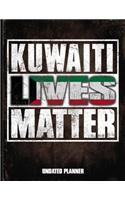 Kuwaiti Lives Matter Undated Planner