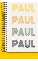 Name PAUL A beautiful personalized