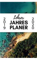 Lehrer Jahres Planer 2019 2020: A5 Lehrerplaner 52 WOCHEN KALENDER Geschenkidee für Lehrer - Abschiedsgeschenk Grundschule - Klassengeschenk - Dankeschön - Geschenk-Buch
