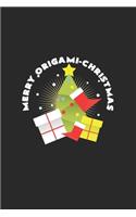 Merry origami christmas