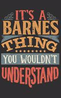 It's A Barnes You Wouldn't Understand