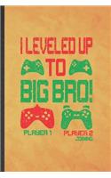 I Leveled Up to Big Bro Player 1 Player 2 Joining