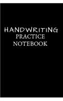 Handwriting Practice Notebook