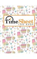 Time Sheet Log Book: (Time Sheet Log Books)