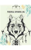 Personal Spending Log: Lovely Dog Cover, Daily Expense Log, Business Spending Book, Expense Tracking, Expense Journal, Spending Tracker Book 120 Pages 8.5 X 11