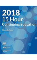 2018 15-Hour Continuing Education