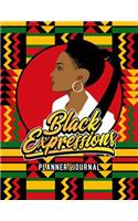 Black Expressions Planner Journal