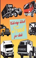 Coloring Book Truck For Kids