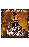 Adult Coloring Books: Happy Halloween Coloring Books for Adult