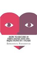 How to secure 20 first dates and 100+ rejections in 5 years