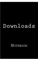 Downloads: Notebook, 150 lined pages, softcover, 6 x 9