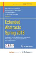 Extended Abstracts Spring 2018
