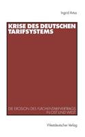 Krise Des Deutschen Tarifsystems