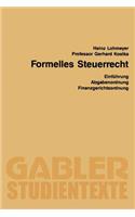 Formelles Steuerrecht