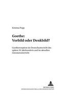 Goethe: Vorbild Oder Denkbild?