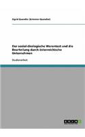sozial-ökologische Warentest und die Beurteilung durch österreichische Unternehmen